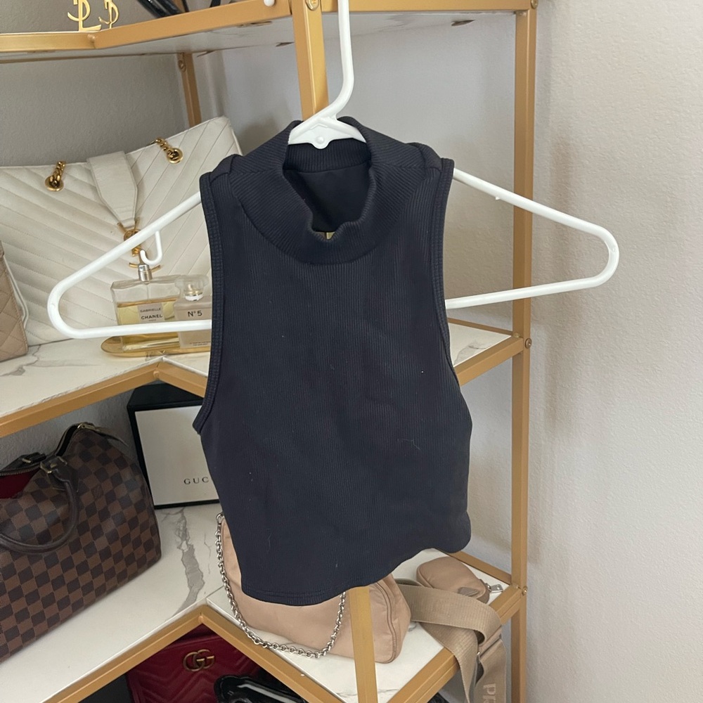 Ribbed bra tank